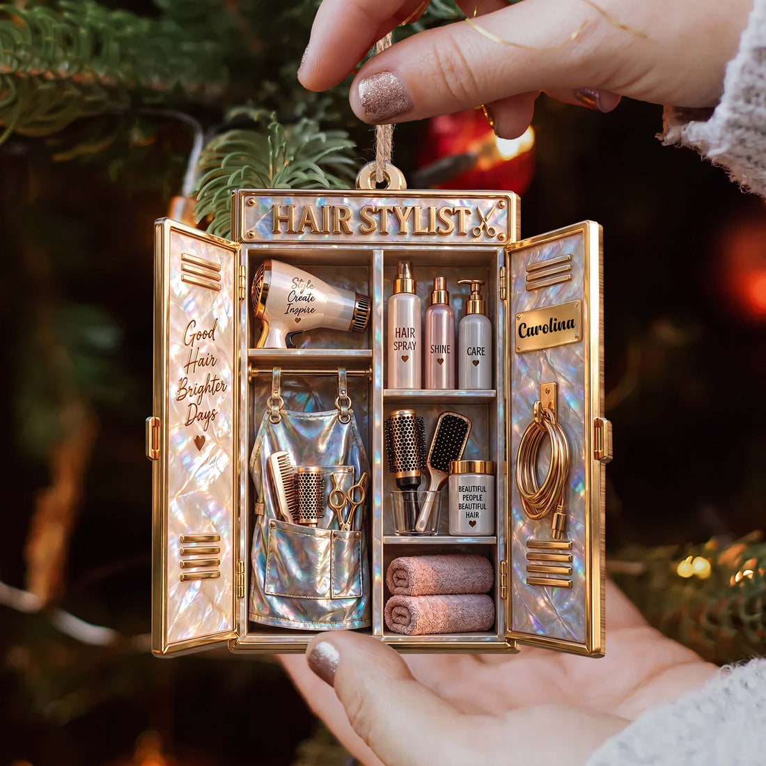 Personalized Gift for Professionals - Personalized Custom Wood Ornament, Custom Shaped - JBS009_WDO