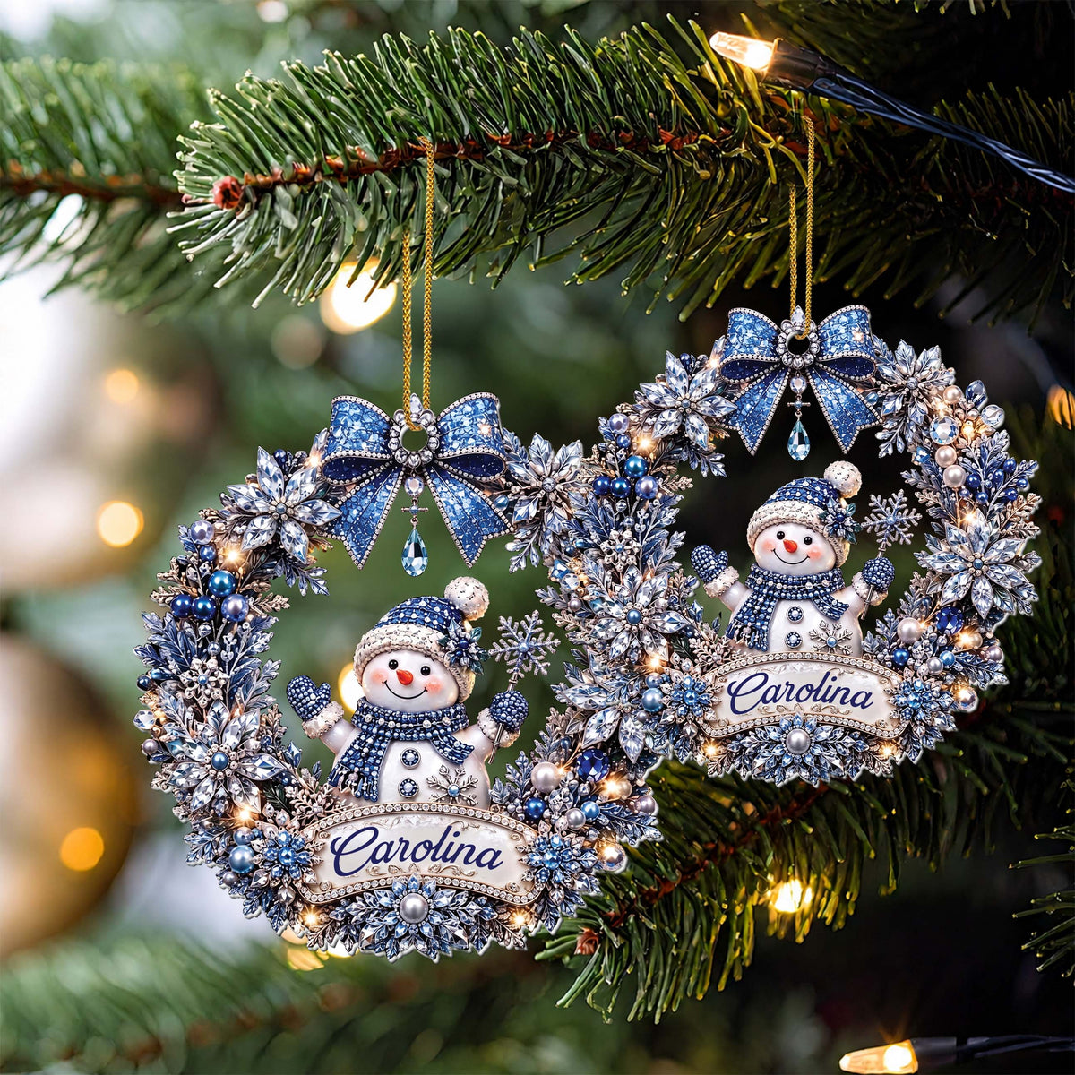 Personalized Gift for Christmas - Personalized Custom Acrylic Ornament, Christmas Gift - XMAS014_ACO