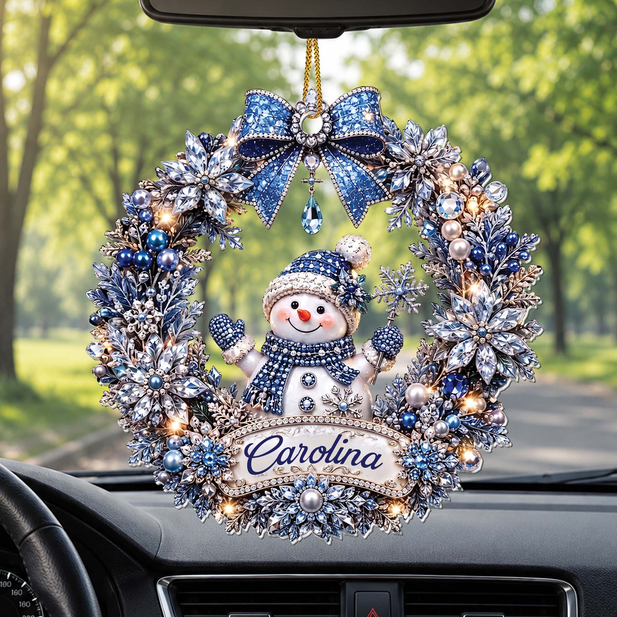 Personalized Gift for Christmas - Personalized Custom Acrylic Ornament, Christmas Gift - XMAS014_ACO
