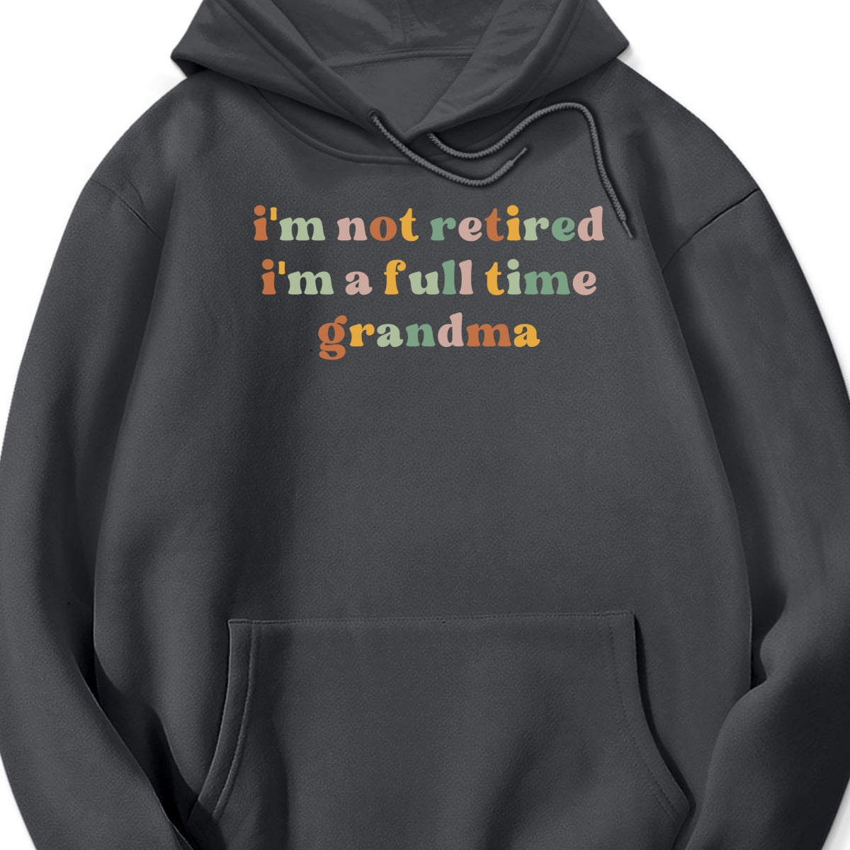 Rainbow Text Dark Shirt