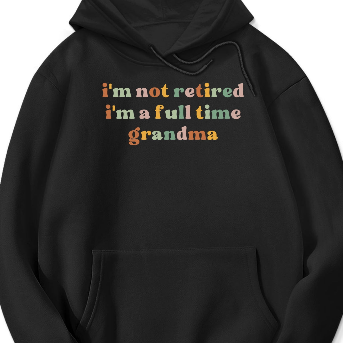 Rainbow Text Dark Shirt